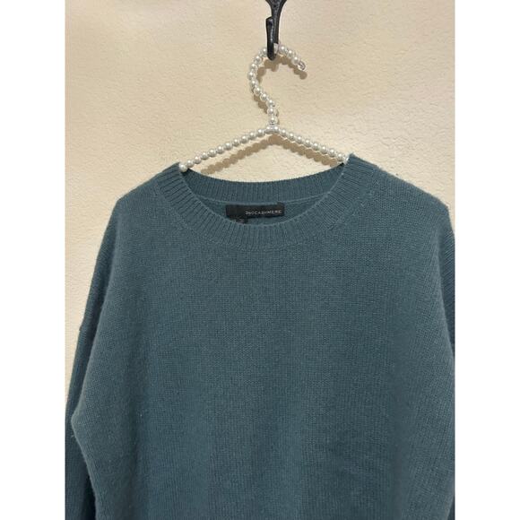 360 Cashmere Sweater Size XS Green Quiet Luxury Minimalist Capsule Pullover Knit - Picture 4 of 10